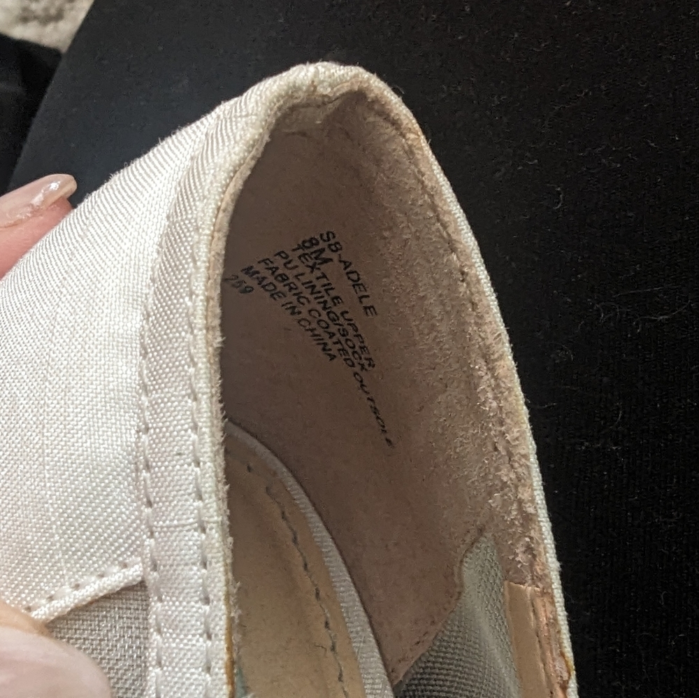 Betsey Johnson jeweled wedding flats - Picture 3 of 4